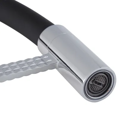 Змішувач для кухні Mixxus Premium Oliwer 017 REFL.BLACK (MI6965) — Photo 3