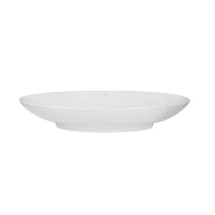 Комплект Qtap Dove: Раковина накладна овальна 680х420х120 мм White + Донний клапан PU02 — Photo 3
