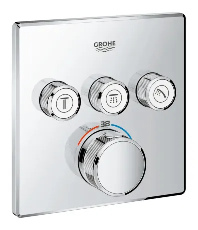 Термостат прихованого монтажу на 3 споживача Grohe Grohtherm SmartControl (29126000)