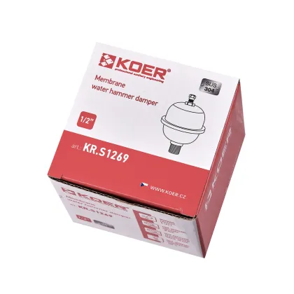 Компенсатор гідроудару Koer KR.S1269 - 1/2" мембранний (KR5623) — Photo 3