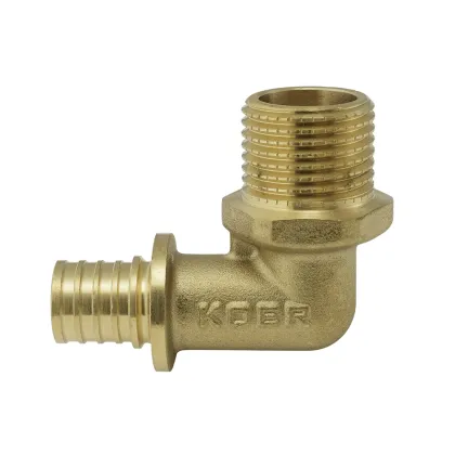 Кутник перехідний із ЗР Koer KA.L06M-16 - 16(2.2mm) x 1/2"M (KR4874) — Photo 2