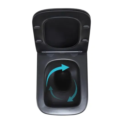 Готове рішення Qtap для ванної кімнати: підвісний унітаз Crow Ultra Quiet 485x340x290 + комплект інсталяції Standard (лінійна клавіша Chrome) — Photo 5