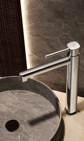 IMEX TOSCANA CHROME Змішувач для умивальника високий, хром — Photo 4
