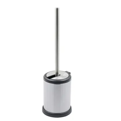 Йоржик для унітазу підлоговий Mixxus Topper-TB0201 SS Color колір нержавійка (MI7093)