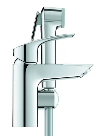 Змішувач для раковини з гігієнічним душем Grohe Eurosmart New (23124003) — Photo 3