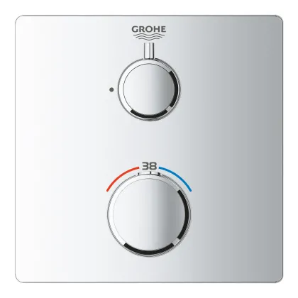 Термостат прихованого монтажу для 1 споживача Grohe Grohtherm Convent. Concealed (24078000) — Photo 1