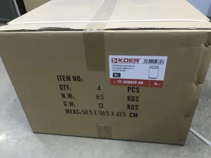Відро для сміття сенсорне кругле KOER TC-020609-08 9 л (колір білий) (KR5938) — Photo 2