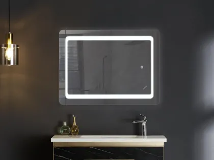 Дзеркало Mixxus TWEE MR09-50x80-Reverse з Led Touch, Anti-fog, димером, регулятором яскравості (MI6930) — Photo 9