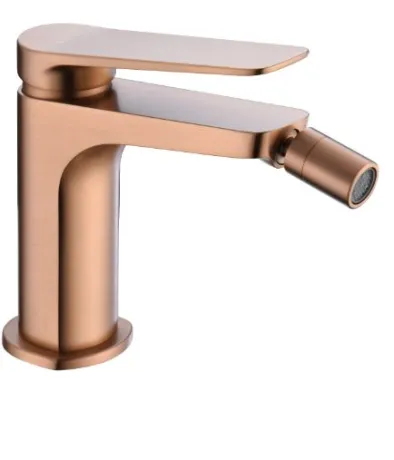 IMEX NAPOLES BRUSHED ROSE GOLD Змішувач для біде, PVD матове рожеве золото