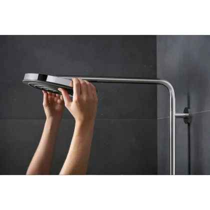 PULSIFY S PURO Showerpipe душова система 260 з термостатом, колір хром — Photo 2