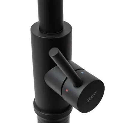 Змішувач для кухні REA FRESH BLACK чорний — Photo 3