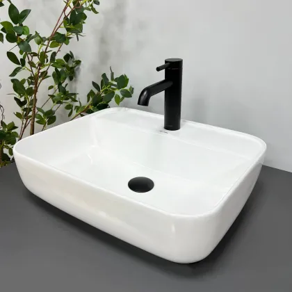 Умивальник (раковина) VBI RAGUSA WHITE накладний — Photo 2