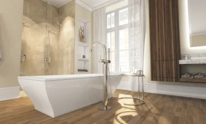 Підлоговий змішувач для ванни Grohe Grandera (23318000) — Photo 6