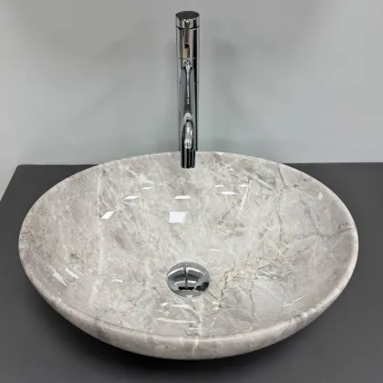 Умивальник (раковина) VBI PARMA STONE GLOSSY накладний — Photo 1