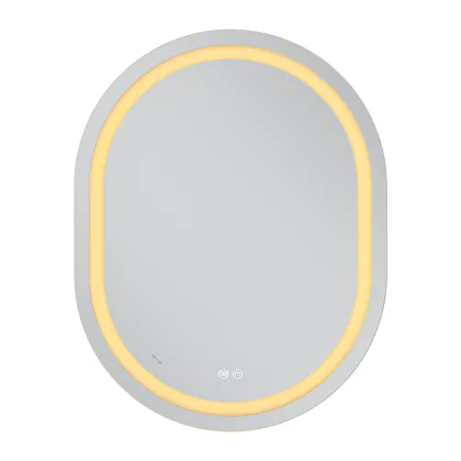 Дзеркало Mixxus Premium ELLIPSE MV05-90x70-Reverse з Led Touch, Anti-fog, димером (3-6,5kK) (MP6644) — Photo 1