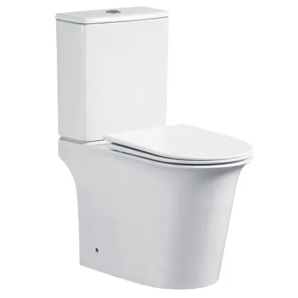 Унітаз-компакт Mixxus WAVE-0405-R 630х350х795mm, система змиву RIMLESS (MI6694) — Photo 3