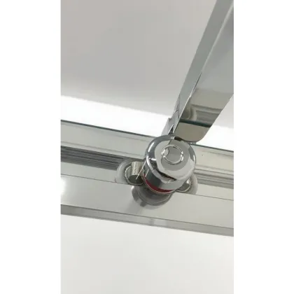 Шторки скляні на ванну розсувні Koer SR BS06-120x150-TR-01 прозоре скло Easy Clean 6мм, хром (KR5945) — Photo 19