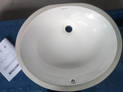 Раковина врізна під стільницю MIXXUS PREMIUM TOPPER-1701 495х405х205mm з переливом (MP6568) — Photo 9