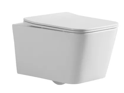 Унітаз підвісний Mixxus QUADRO-0304-R 520x360x365mm, система змиву RIMLESS (MI6707) — Photo 2