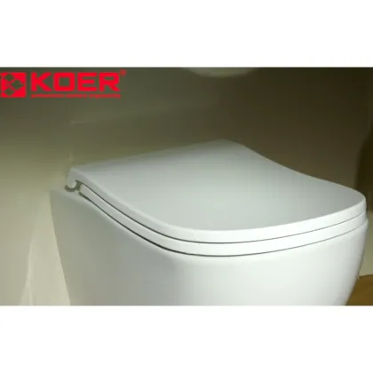 Унітаз підвісний ергономічний Koer TT-0101-T3 520x360x360mm система змиву TORNADO 3.0 (KR5615) — Photo 2