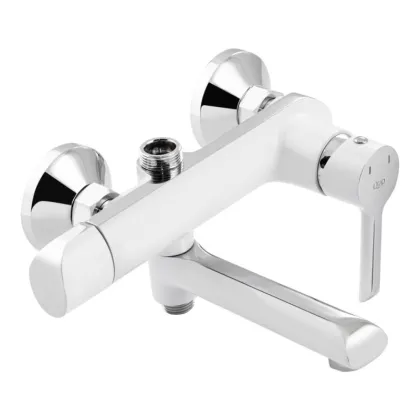 Душова система універсальна Qtap Grand на три споживачі (з виливом) QTGRAWCR1004 Chrome/White — Photo 2