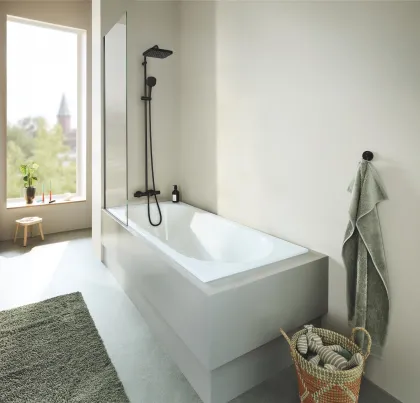Душова система настінного монтажу Grohe Tempesta System 250 Cube з термостатом для ванни (266912431) — Photo 5