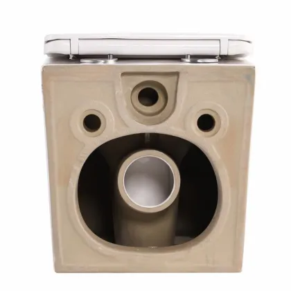 Унітаз підвісний Tern Ultra Quiet 490×365×325 мм, Marble, з сидінням Slim Duroplast / Soft-close / Quick Release QT17332303ASMR Qtap — Photo 6