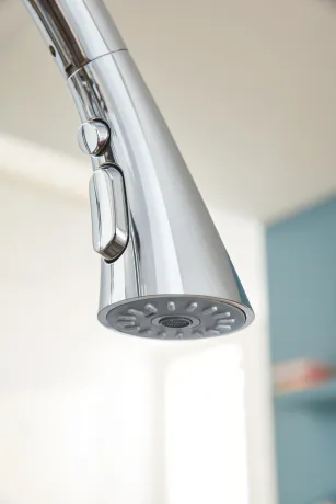 Змішувач для кухні з висувним виливом Grohe Zedra (32294002) — Photo 5