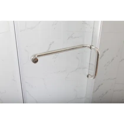 Душова кабіна з низьким піддоном MIXXUS LINES SCT01-90x90x198-TR CHROME прозоре скло 6мм NEW (в 2 ящ) (MI8370) — Photo 10