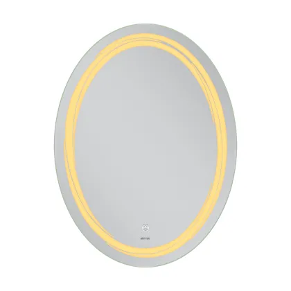 Дзеркало Mixxus Premium WAVE MV04-60x80 з Led Touch, Anti-fog, димером (3-6,5kK) (MP6636) — Photo 1