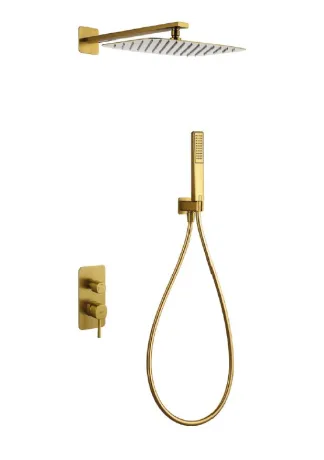 IMEX TOSCANA BRUSHED GOLD Набір для душу, PVD матове золото