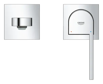 Змішувач для раковини Grohe Plus на 2 отвори, L-Size (29306003) — Photo 1