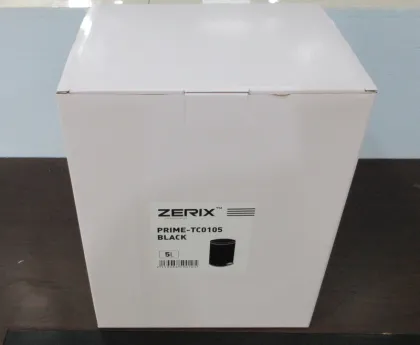 Відро для сміття з плавним закриттям овальне ZERIX PRIME-TC0105 BLACK 5 л (колір чорний) (ZX5902) — Photo 11