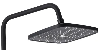 Душовий гарнітур REA STORM 2.0 BLACK чорний з виливом — Photo 3
