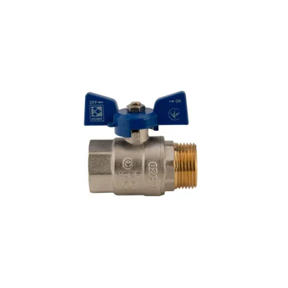 Кран кульовий Koer 1" ГШМ (KR.218.B) синій (KR2721) — Photo 3