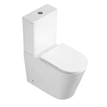 Унітаз-компакт Mixxus BEVEL-0407-T1 630х350х795mm, система змиву TORNADO 1.0 (MI6690) — Photo 3