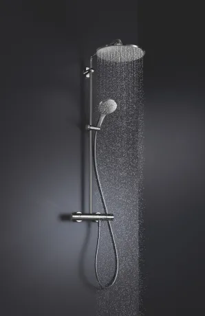 Душова система з термостатом для душа Grohe Rainshower System (26647000) — Photo 5