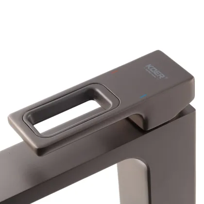 Змішувач для умивальника KOER KB-10009-07 (Колір графіт) (KR5976) — Photo 4