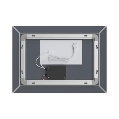 Дзеркало Mixxus Premium CUBIC MR14-70x50-Reverse з Led Touch, Anti-fog, димером, регулятором яскравості (MP6647) — Photo 6