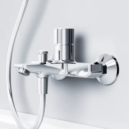 Змішувач для ванни та душу TouchReel AM.PM F85A10500 X-Joy — Photo 2