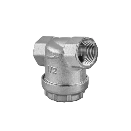 Фільтр грубої очистки Koer KR.F03-1/2.N - 1/2" універсальний нікельований (KR5471) — Photo 4