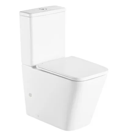 Чаша унітазу-компакту Mixxus Premium Quadro-0401-T1 Bowl 610х365х825 Tornado 1.0 без сидіння (MI8343) — Photo 5