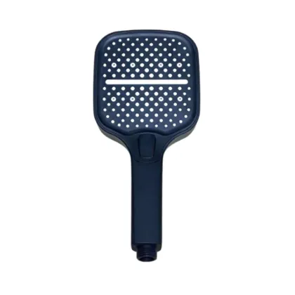 Лійка для ручного душу Qtap Rucni 260x120 мм округла QTRUC125BLM45782 Black Matt