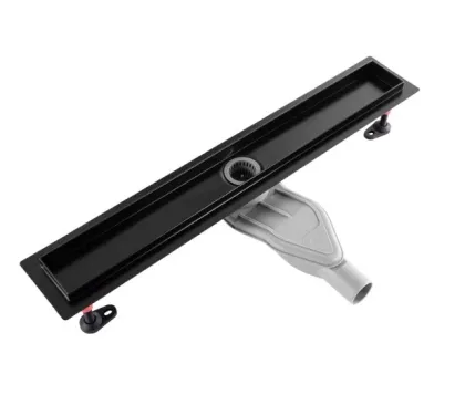 Трап для душу REA NEOX 80 SUPERFLOW BLACK 2в1 чорний — Photo 2