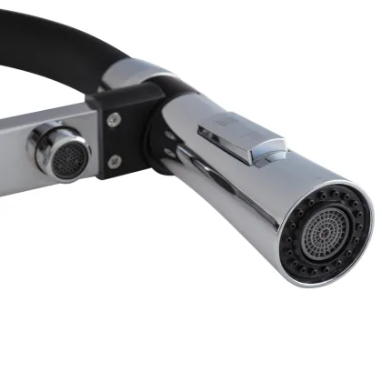 Змішувач для кухні Mixxus Premium Magnet 021 REFL.BLACK (MI6973) — Photo 4