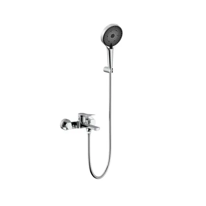 Змішувач для ванни Qtap Slavonice (з душовим гарнітуром) QTSLV259CRM48034 Chrome