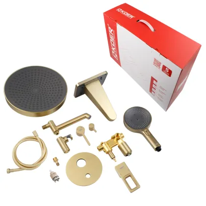 Душова система вбудована KOER KB-66029-12, 3 функції (Колір матове золото) (KR5957) — Photo 9