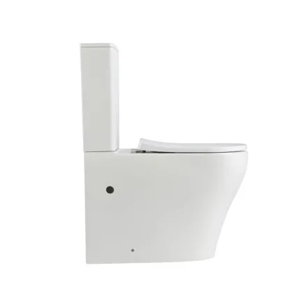 Унітаз підлоговий Qtap Virgo Ultra Quiet безобідковий з сидінням Soft-close WHITE QT18226092AW — Photo 5