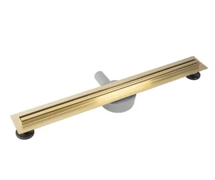 Трап для душу REA NEOX 70 SLIM PRO BRUSHED GOLD матове золото — Photo 3