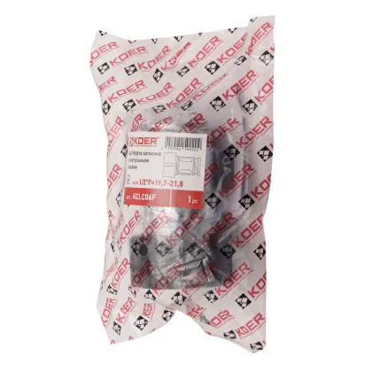 Муфта затискна з внутрішньою різьбою Koer KCI.C06F - 1/2"Fx19,7-21,8 (KR5902) — Photo 4